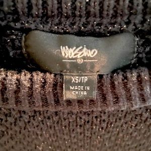 Black Iridescent XS Mossimo Sweater. Great for the Holidays! Barely/Gently Worn.